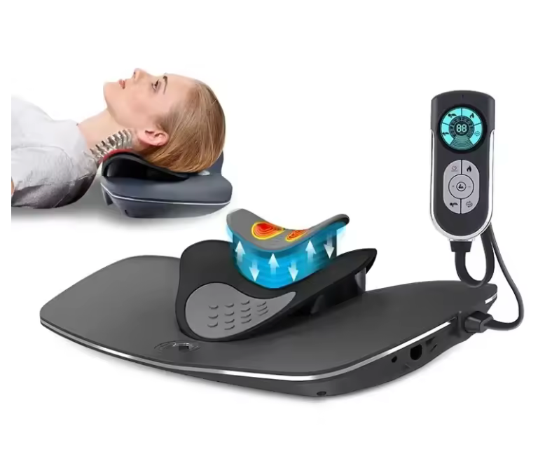 Masajeador Cervical Profesional – Frío & Calor con Mando a Distancia